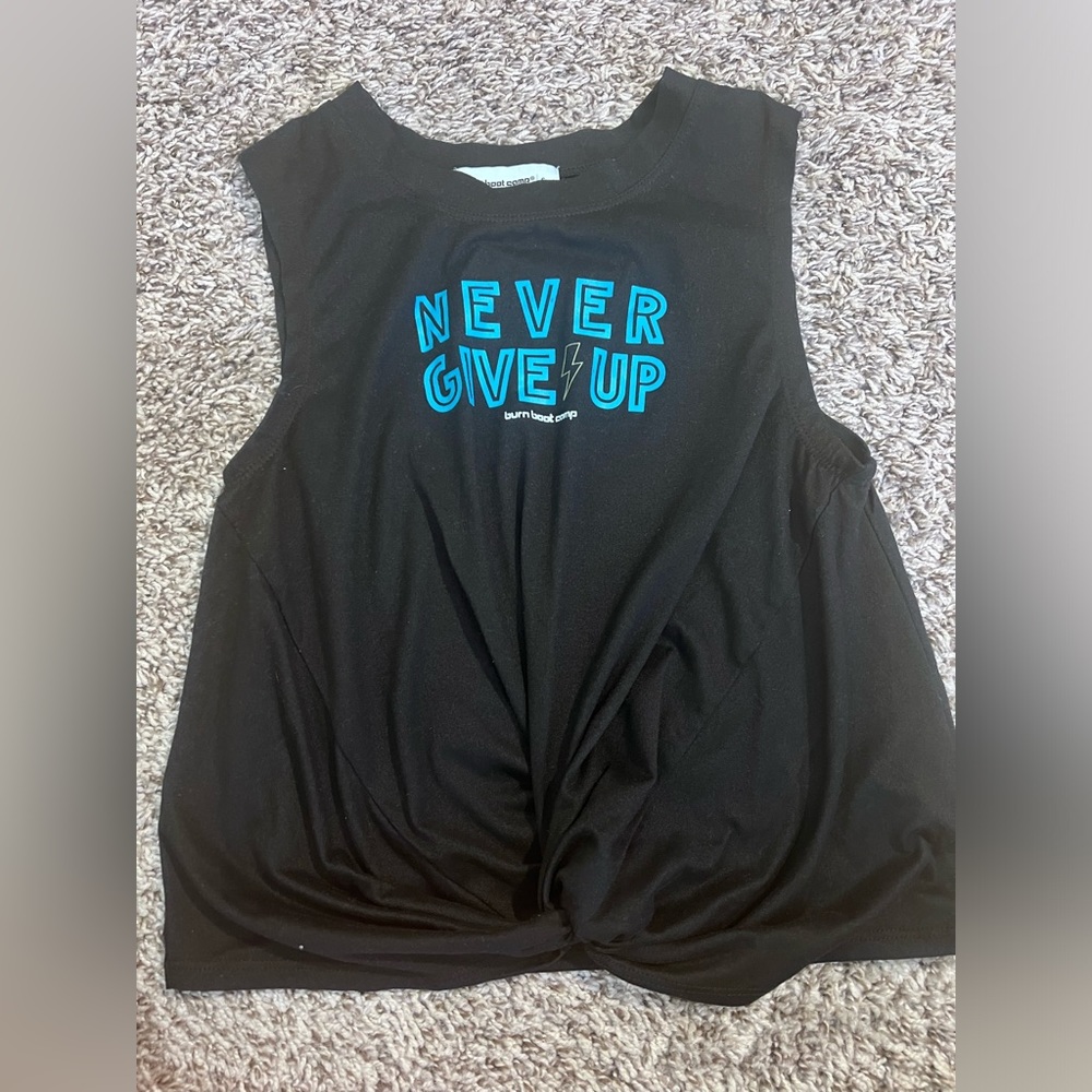 Burn boot camp tank top
